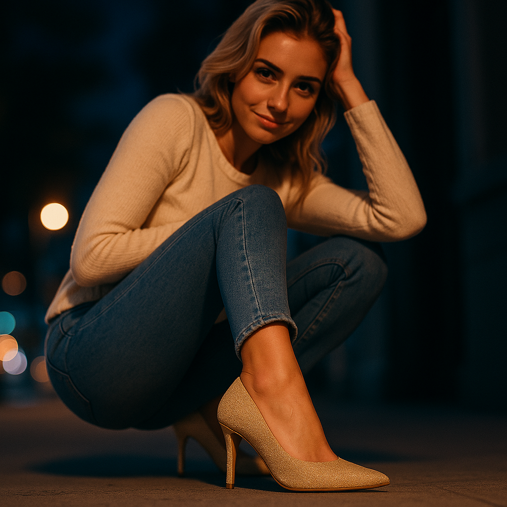 Stiletto Aura Gold by Vizzano