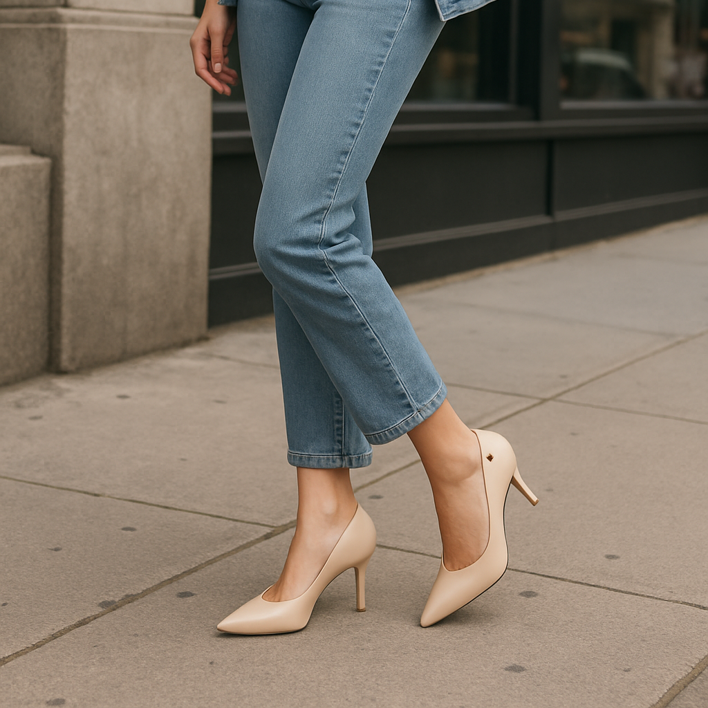 Stiletto Vizzano Pelle Nudo